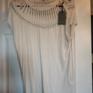 All Saints cut out t-shirts